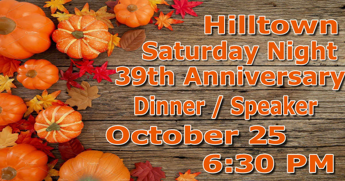 Hilltown AA Anniversary Dinner