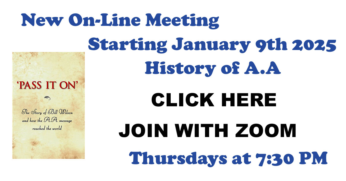 AA History Zoom Meeting